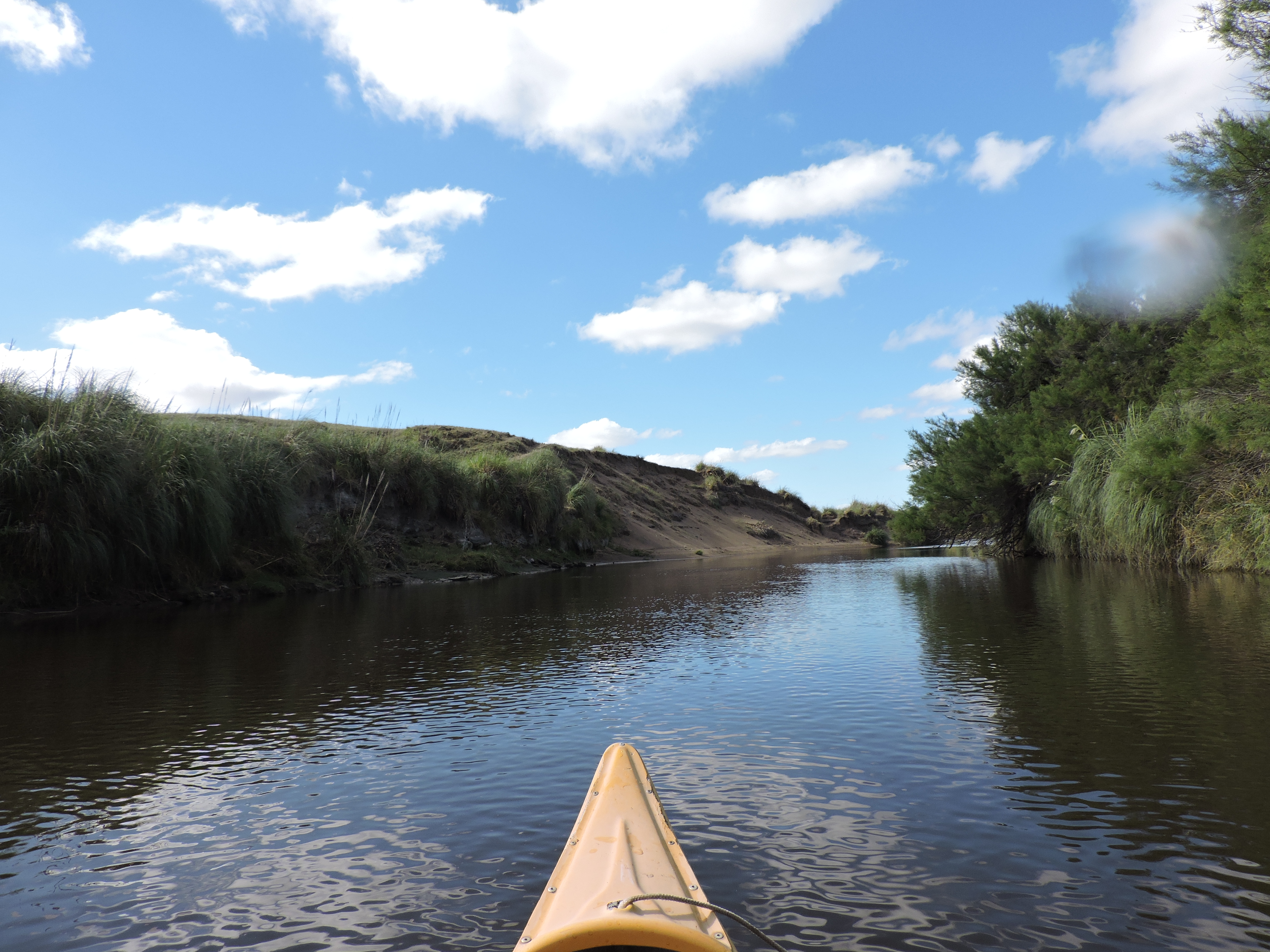 vista arroyo desde kayak