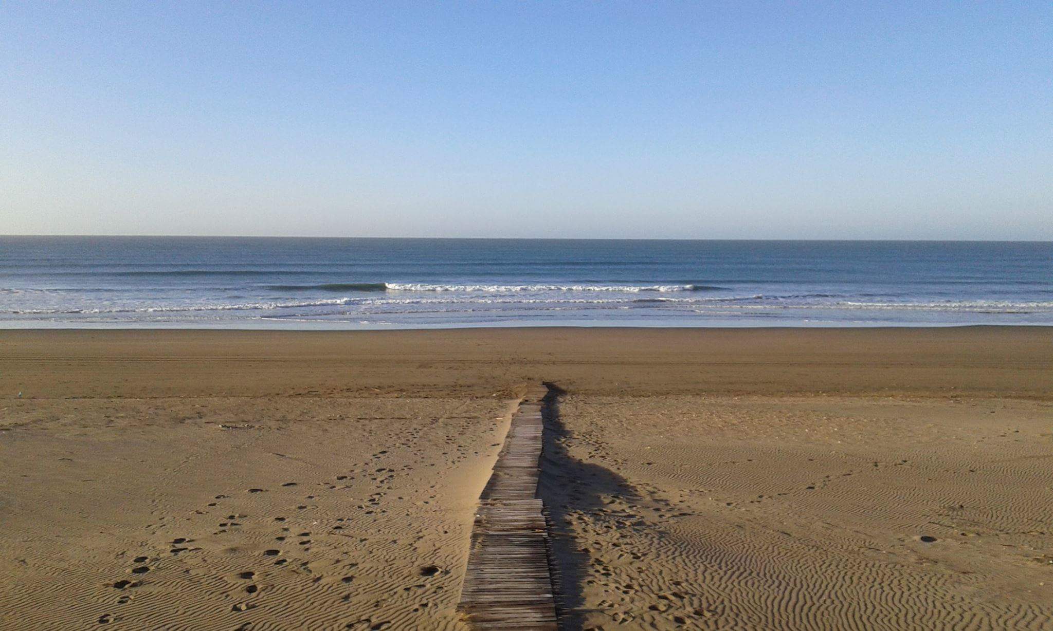 paisaje arena y mar